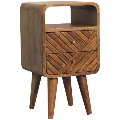 Artisan - Mini Lille Curved Nightstand