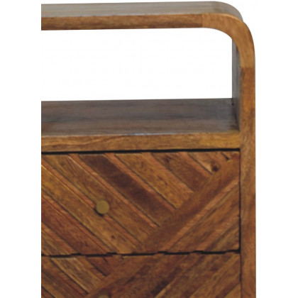 Artisan - Mini Lille Curved Nightstand