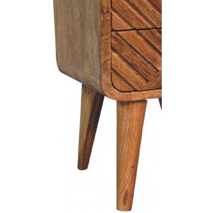 Artisan - Mini Lille Curved Nightstand