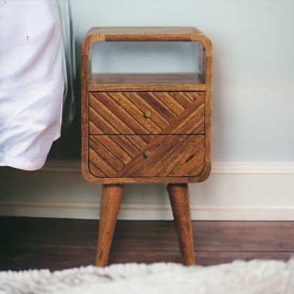 Artisan - Mini Lille Curved Nightstand