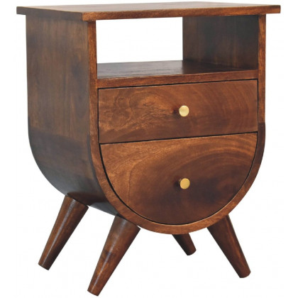 Artisan - Split Chestnut Nightstand
