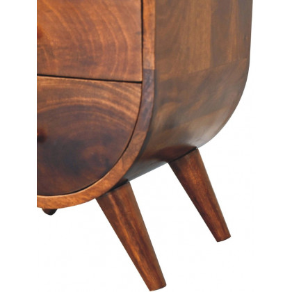Artisan - Split Chestnut Nightstand