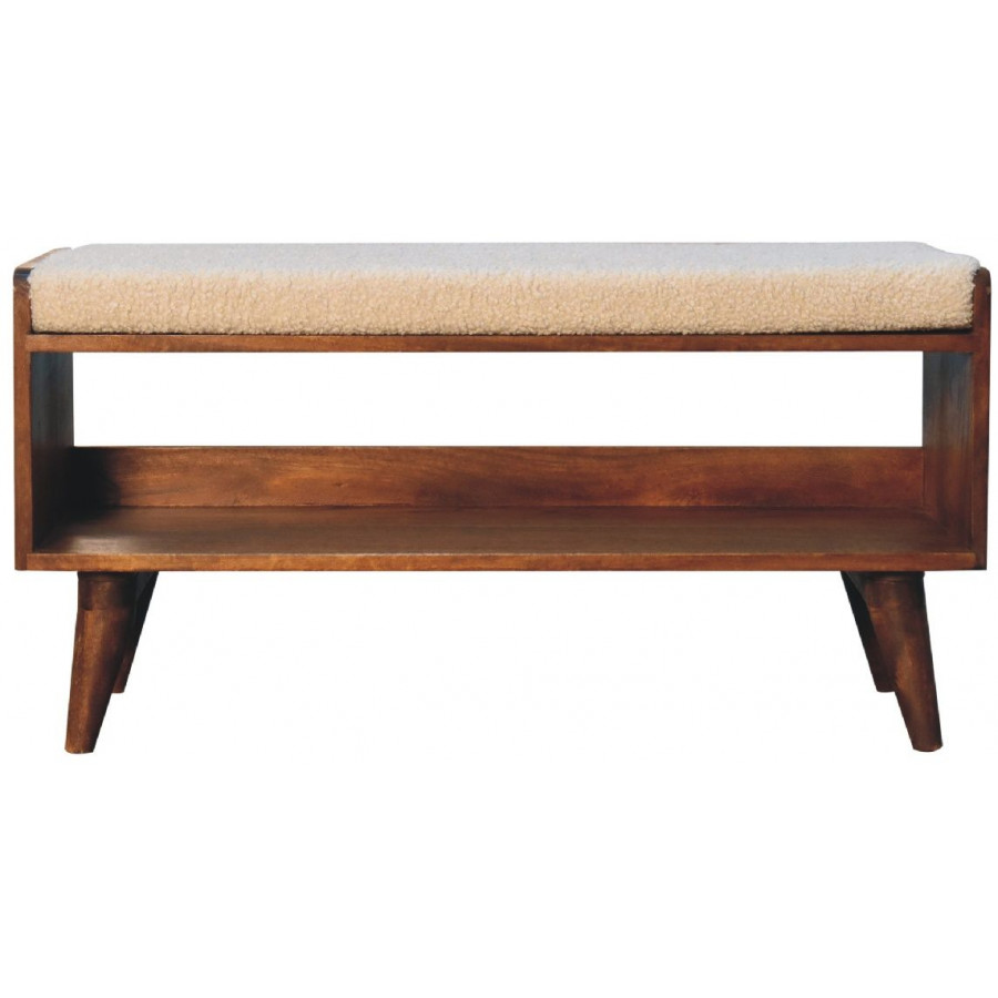 Artisan - Boucle Nordic Storage Bench