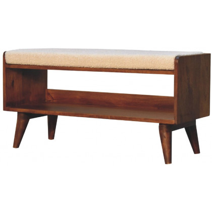 Artisan - Boucle Nordic Storage Bench