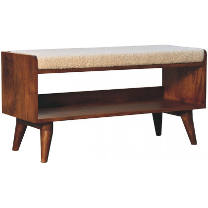 Artisan - Boucle Nordic Storage Bench
