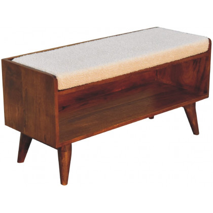 Artisan - Boucle Nordic Storage Bench