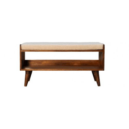 Artisan - Boucle Nordic Storage Bench