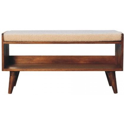 Artisan - Boucle Nordic Storage Bench