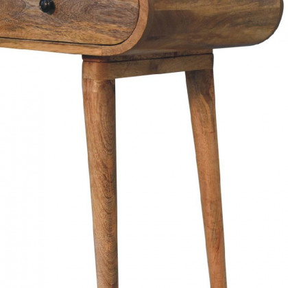 Artisan - Curved Chestnut Writing Desk