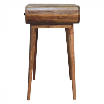 Artisan - Curved Chestnut Writing Desk