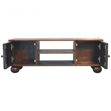 Artisan - Sunrise Ball TV Unit in Walnut