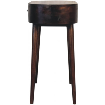 Artisan - Light Walnut Curved Edge Console Table