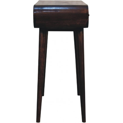 Artisan - Light Walnut Curved Edge Console Table