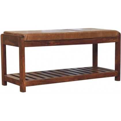 Artisan - Buffalo Slatted Hallway Bench