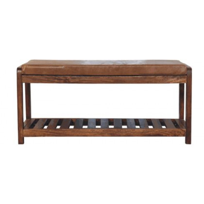 Artisan - Buffalo Slatted Hallway Bench