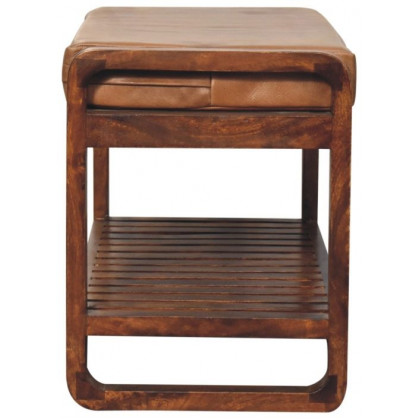 Artisan - Small Buffalo Slatted Hallway Bench