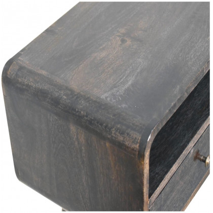 Artisan - Curved Ash Black Console Table