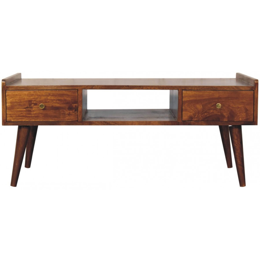 Artisan - Elevated Chestnut Media Unit