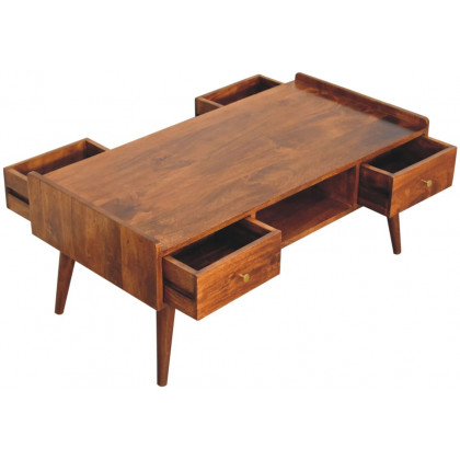 Artisan - Elevated Chestnut Media Unit