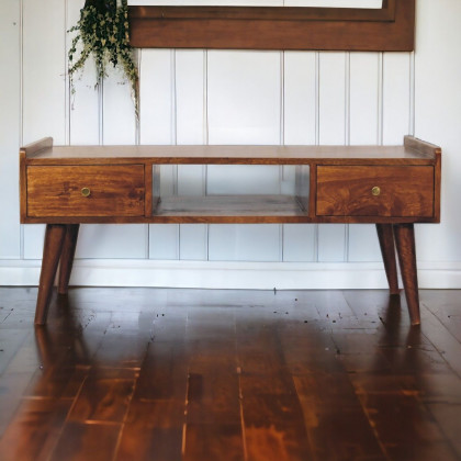 Artisan - Elevated Chestnut Media Unit
