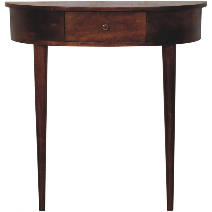 Artisan - Backless Mounted Chestnut Console