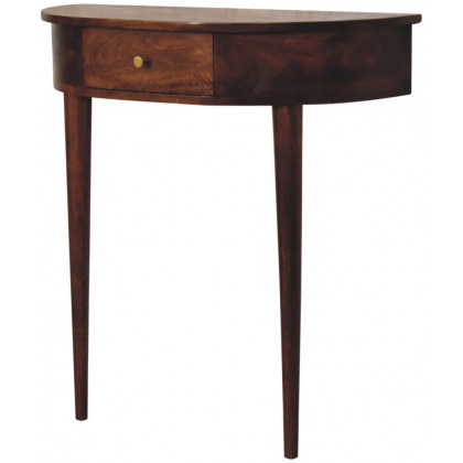 Artisan - Backless Mounted Chestnut Console