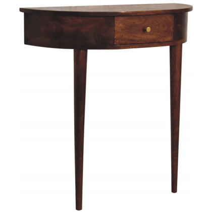 Artisan - Backless Mounted Chestnut Console
