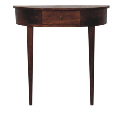 Artisan - Backless Mounted Chestnut Console