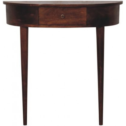 Artisan - Backless Mounted Chestnut Console