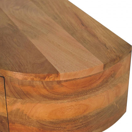 Artisan - Large Wall Mounted Rounded Bedside