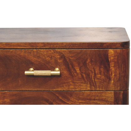 Artisan - Chestnut T-Bar Nordic Nightstand