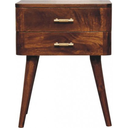 Artisan - Chestnut T-Bar Nordic Nightstand