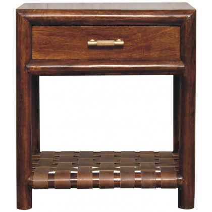 Artisan - Chestnut T-Bar Bedside
