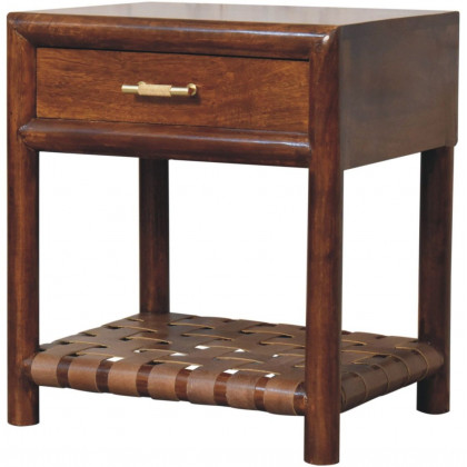 Artisan - Chestnut T-Bar Bedside