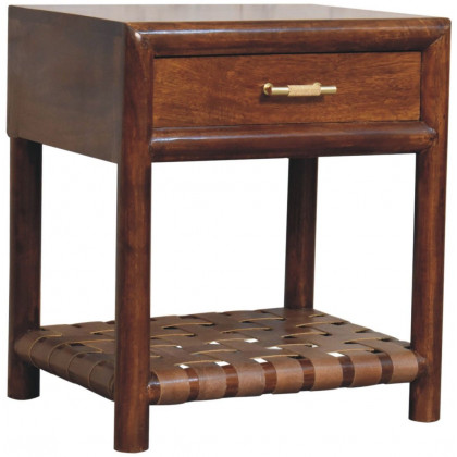 Artisan - Chestnut T-Bar Bedside