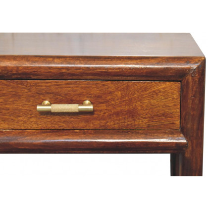 Artisan - Chestnut T-Bar Bedside