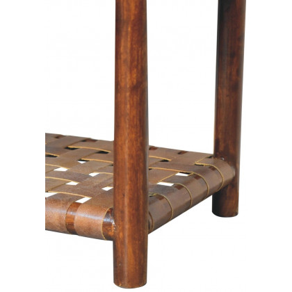 Artisan - Chestnut T-Bar Bedside