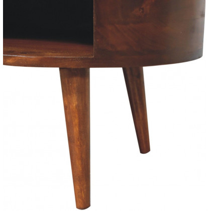 Artisan - Large Chestnut Wave Coffee Table