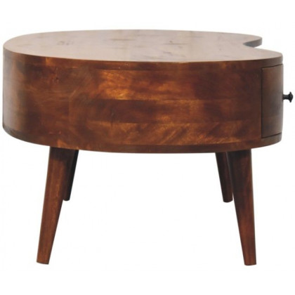 Artisan - Large Chestnut Wave Coffee Table