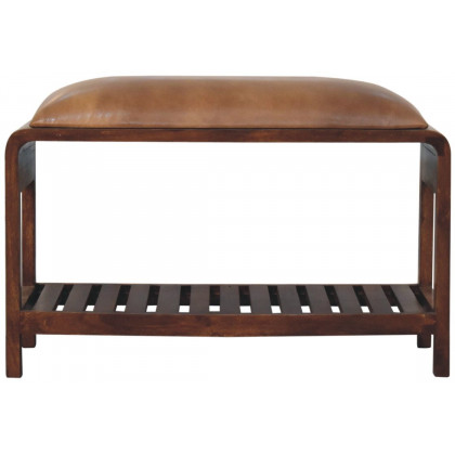 Artisan - Buffalo Slatted Square Bench