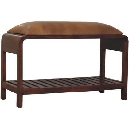 Artisan - Buffalo Slatted Square Bench
