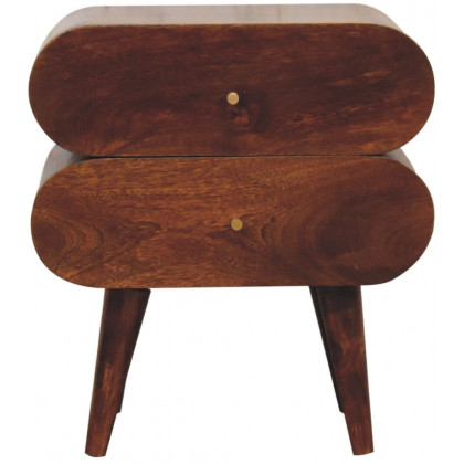 Artisan - Bubble Chestnut Bedside