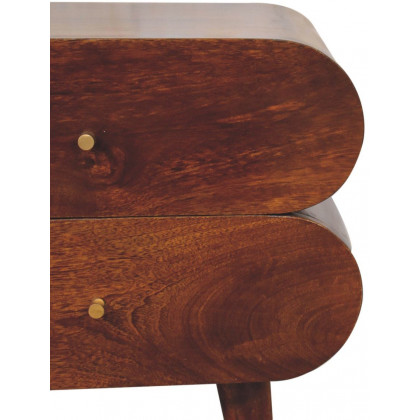 Artisan - Bubble Chestnut Bedside