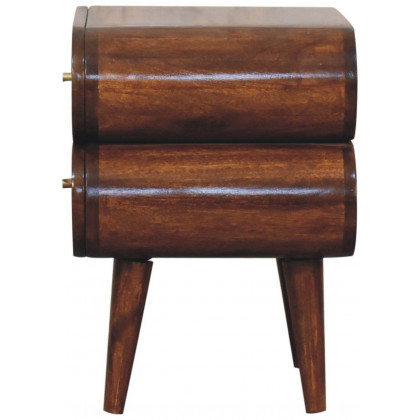 Artisan - Bubble Chestnut Bedside