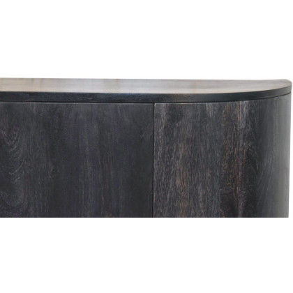 Artisan - Ash Black T-Bar Quad Cabinet