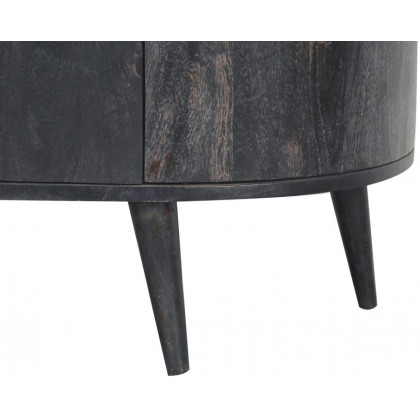Artisan - Ash Black T-Bar Quad Cabinet