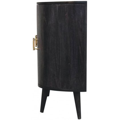 Artisan - Ash Black T-Bar Quad Cabinet