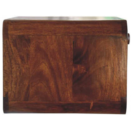 Artisan - Chestnut Wall Mounted Open Woven Bedside