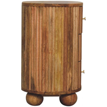 Artisan - Soba Ball 3 Drawer Bedside