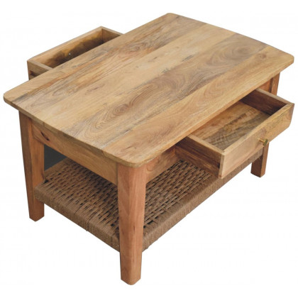 Artisan - Rope 1 Drawer Coffee Table